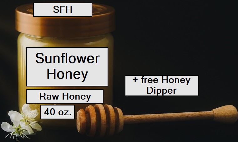 Large Honey with Dipper
